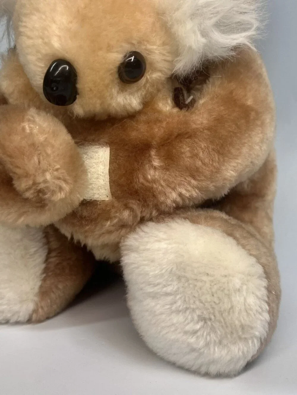 Vintage 1980s Koala Bear Mama & Baby Plush Animal California Stuffed Toys 11”